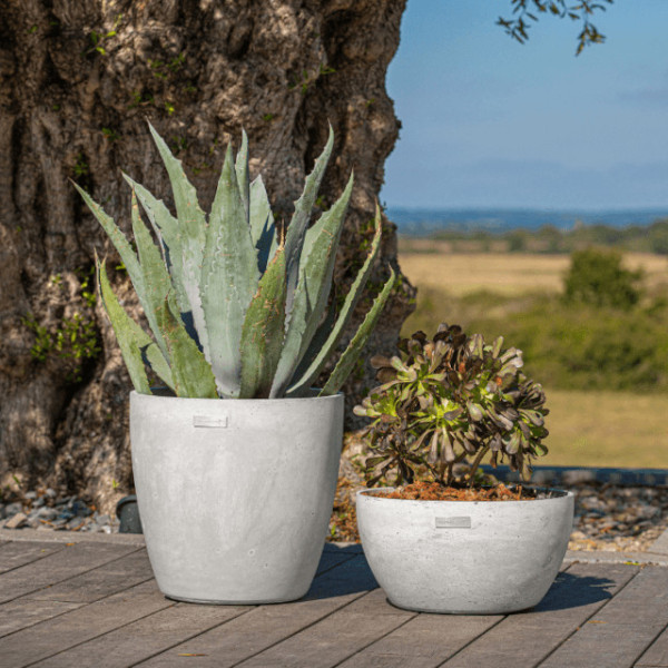 Poterie en ciment fibré Decolines Classimento - Mastock