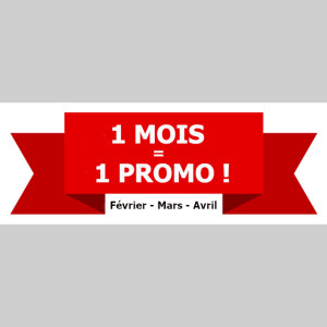 1 promo par mois !